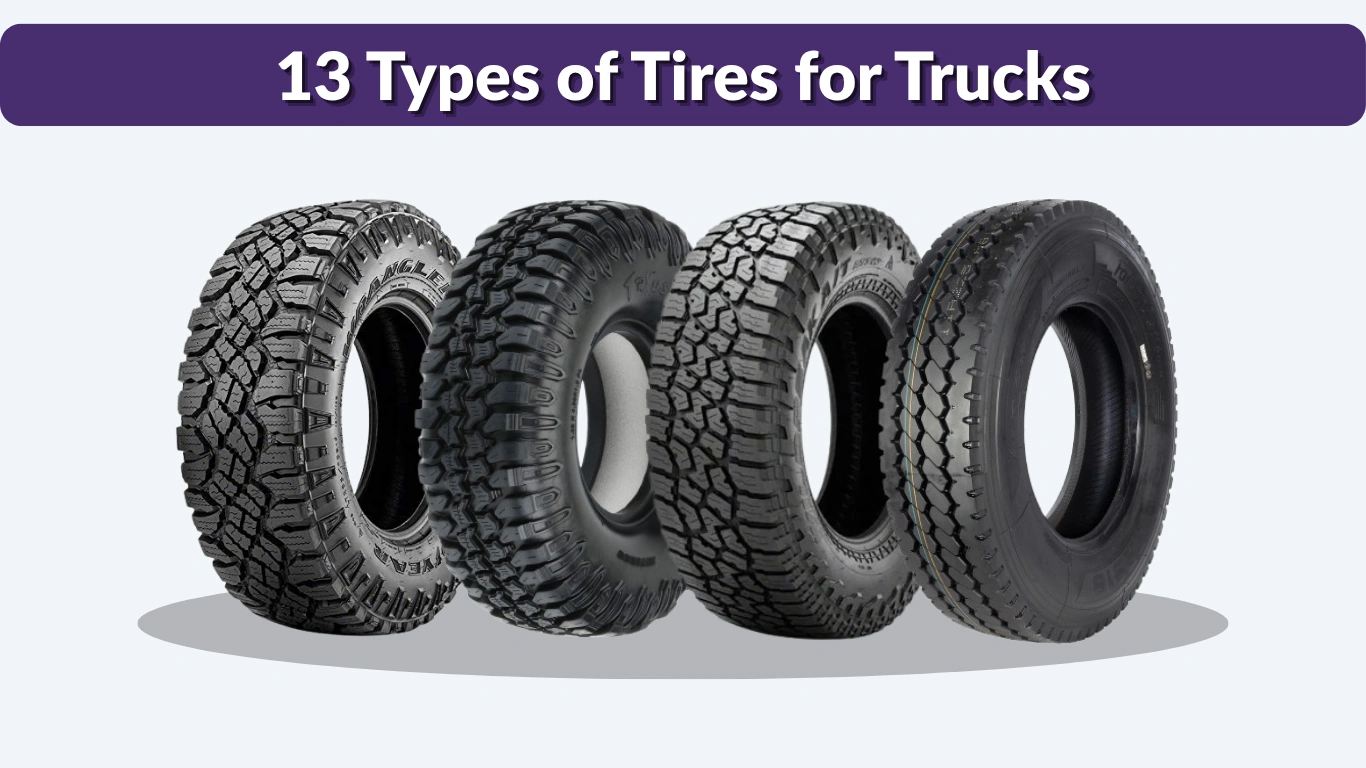 13 Types of Tires for Trucks: Key Features with Picture