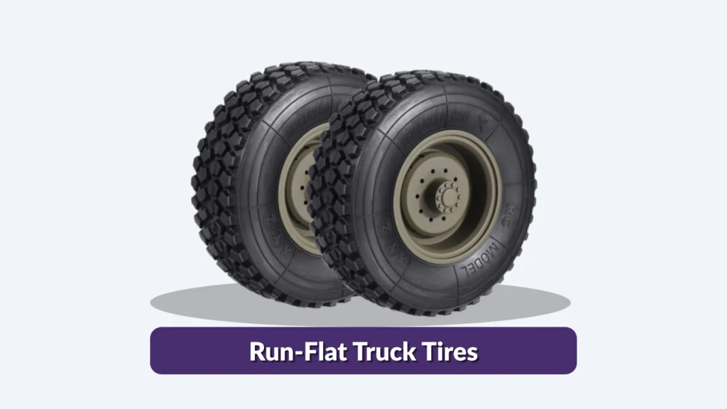 Run-Flat Truck Tires