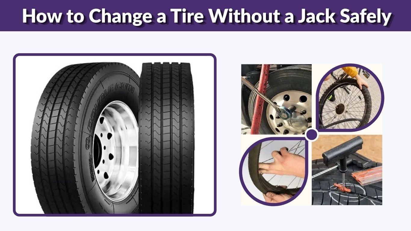 How to Change a Tire Without a Jack Safely