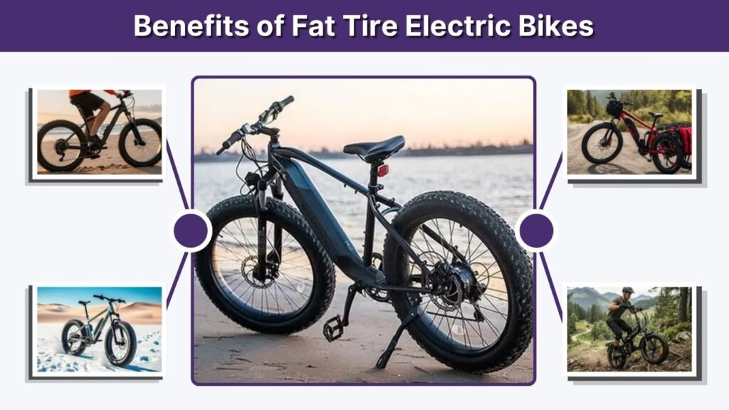 Benefits of Fat Tire Electric Bikes