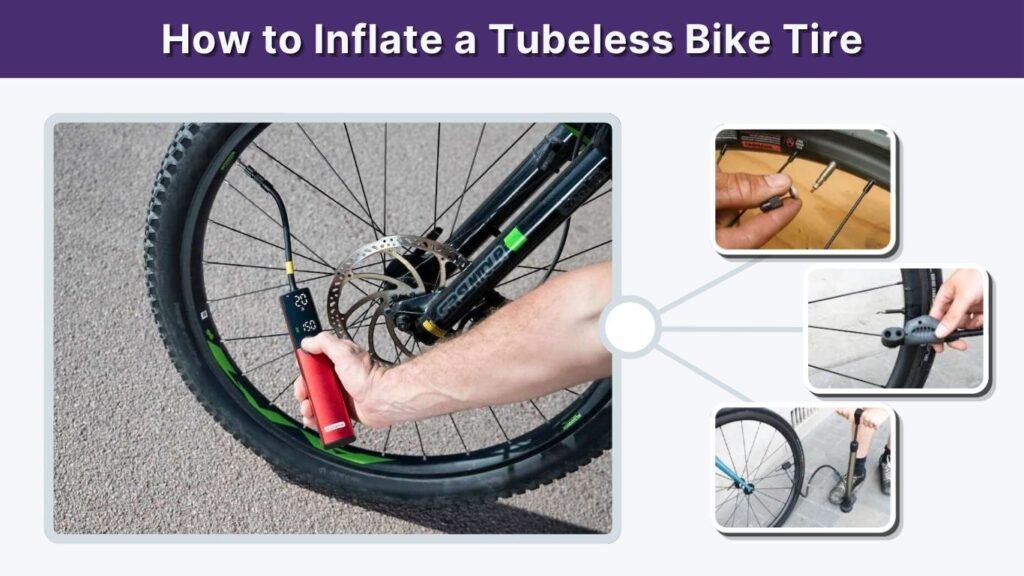 How to Inflate a Tubeless Bike Tire
