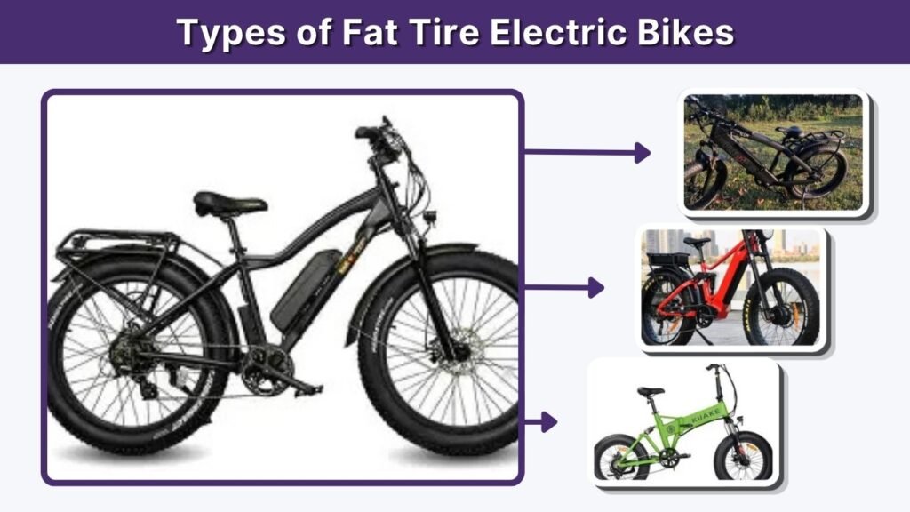 Types of Fat Tire Electric Bikes