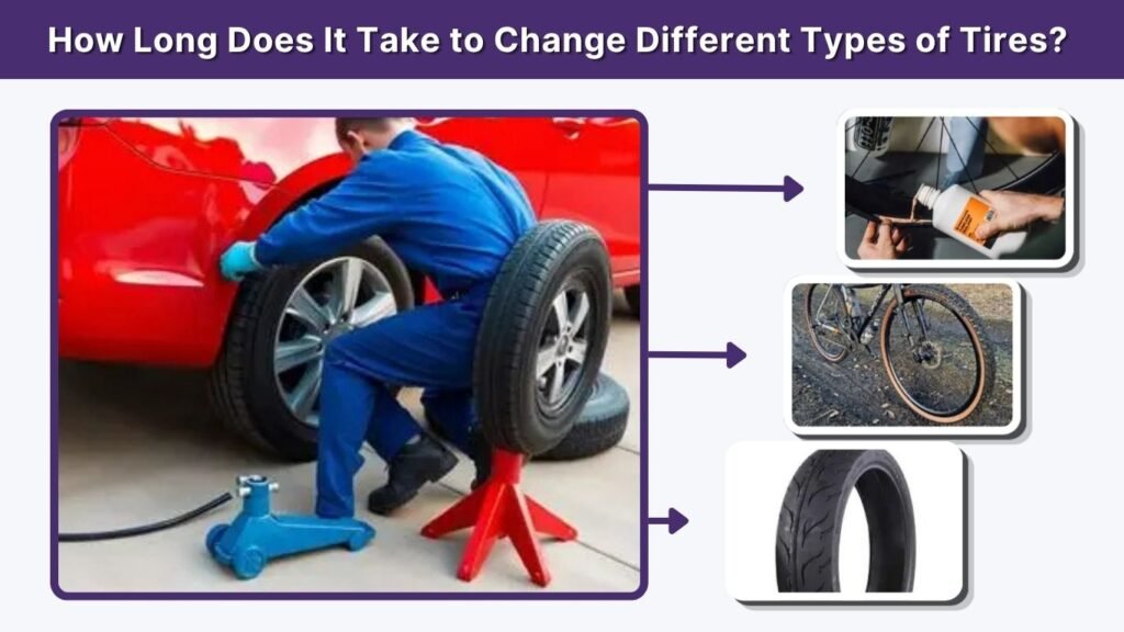 How Long Does It Take to Change Different Types of Tires?