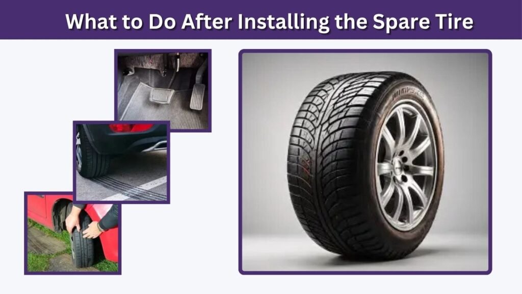 What to Do After Installing the Spare Tire