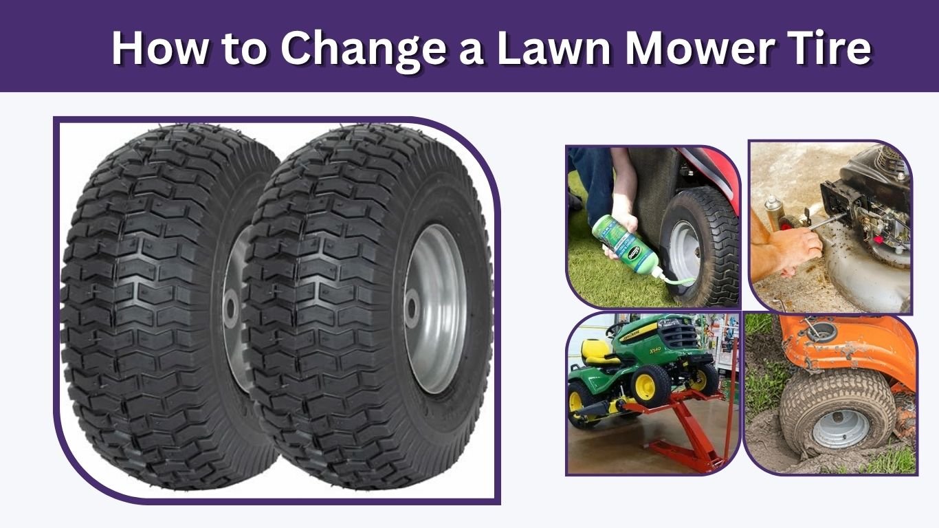 How to Change a Lawn Mower Tire: Step-by-Step Guide