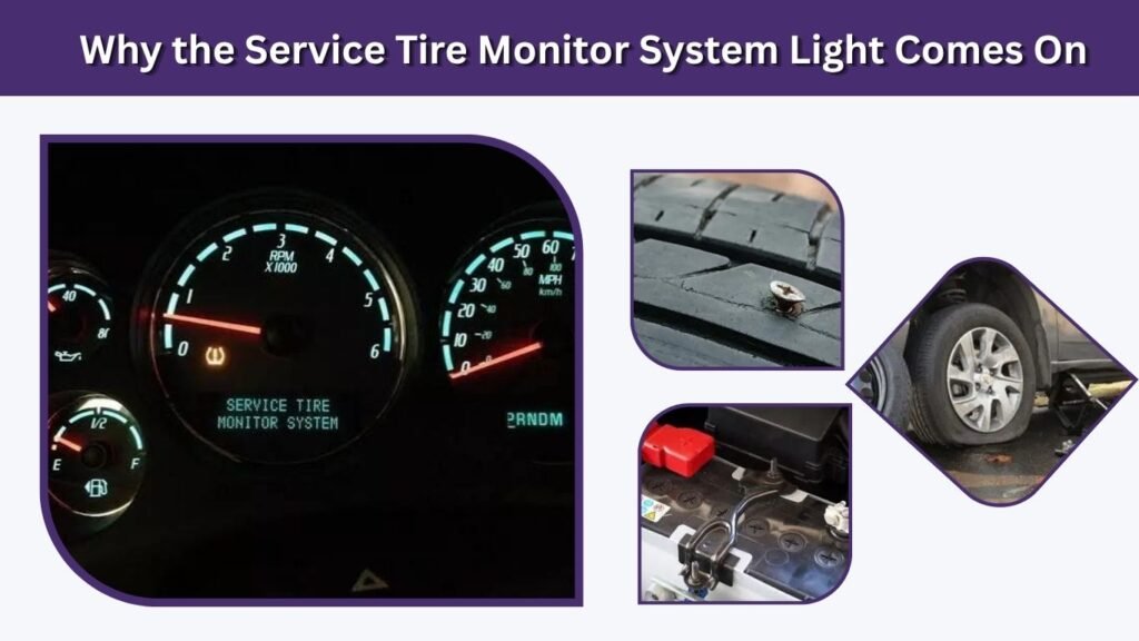 Why the Service Tire Monitor System Light Comes On