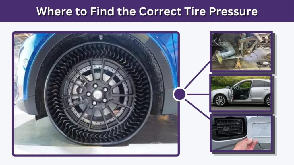Where to Find the Correct Tire Pressure