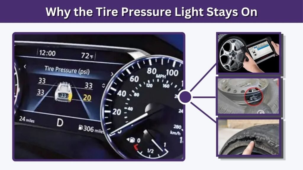 Why the Tire Pressure Light Stays On