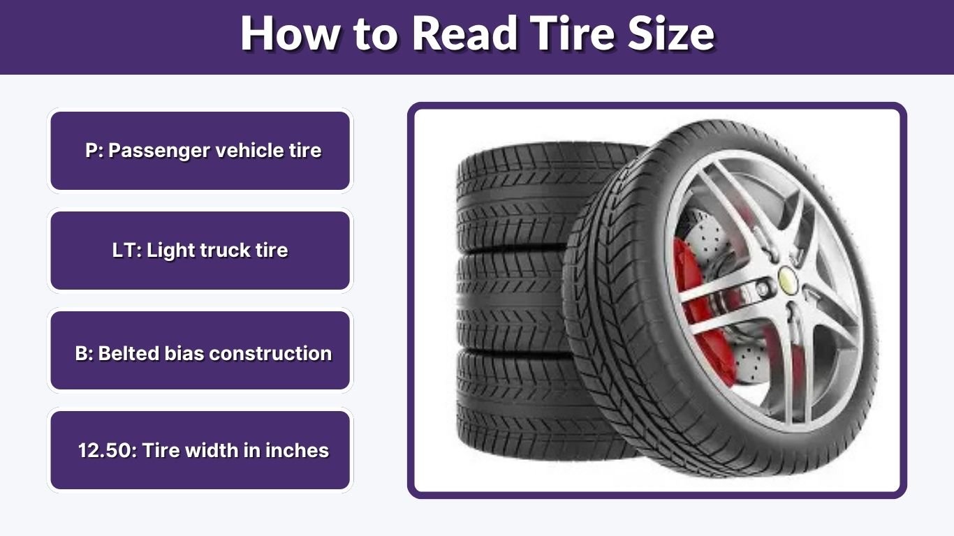 How to Read Tire Size: Numbers, Codes and Meanings
