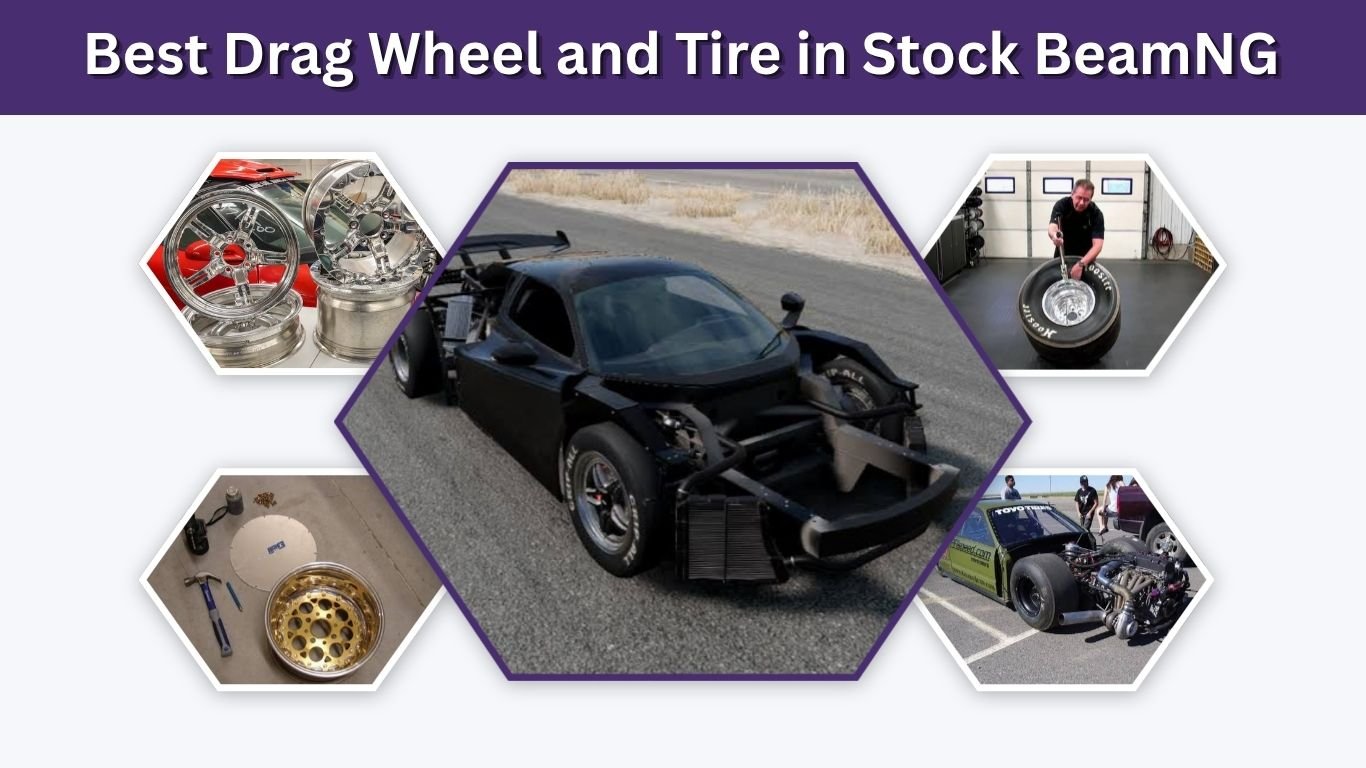 Best Drag Wheel and Tire in Stock BeamNG.drive