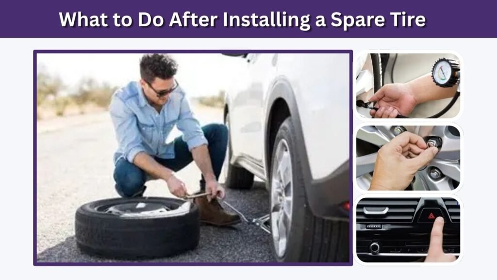 What to Do After Installing a Spare Tire