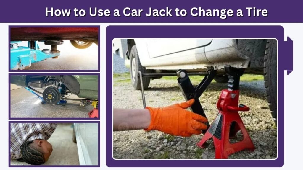 How to Jack Up a Car for a Tire Change