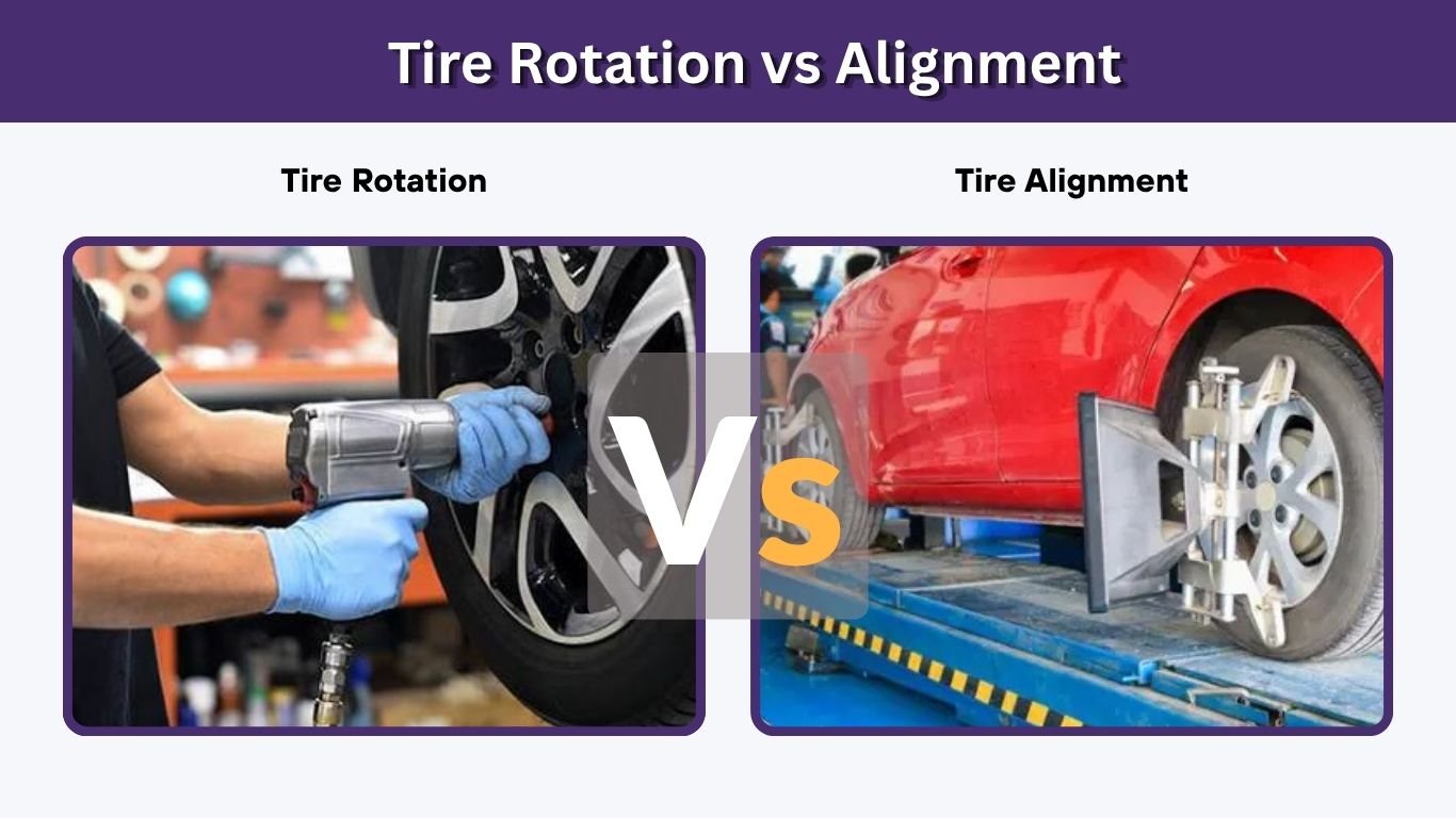 Tire Rotation vs Alignment: Differences, Cost, and Timing