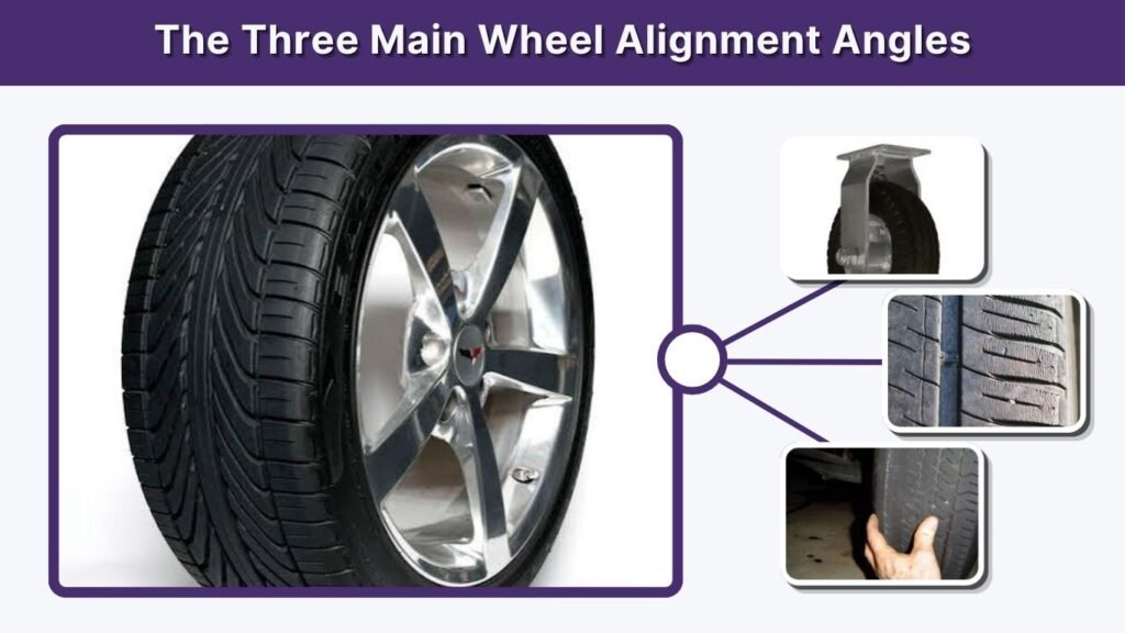 The Three Main Wheel Alignment Angles