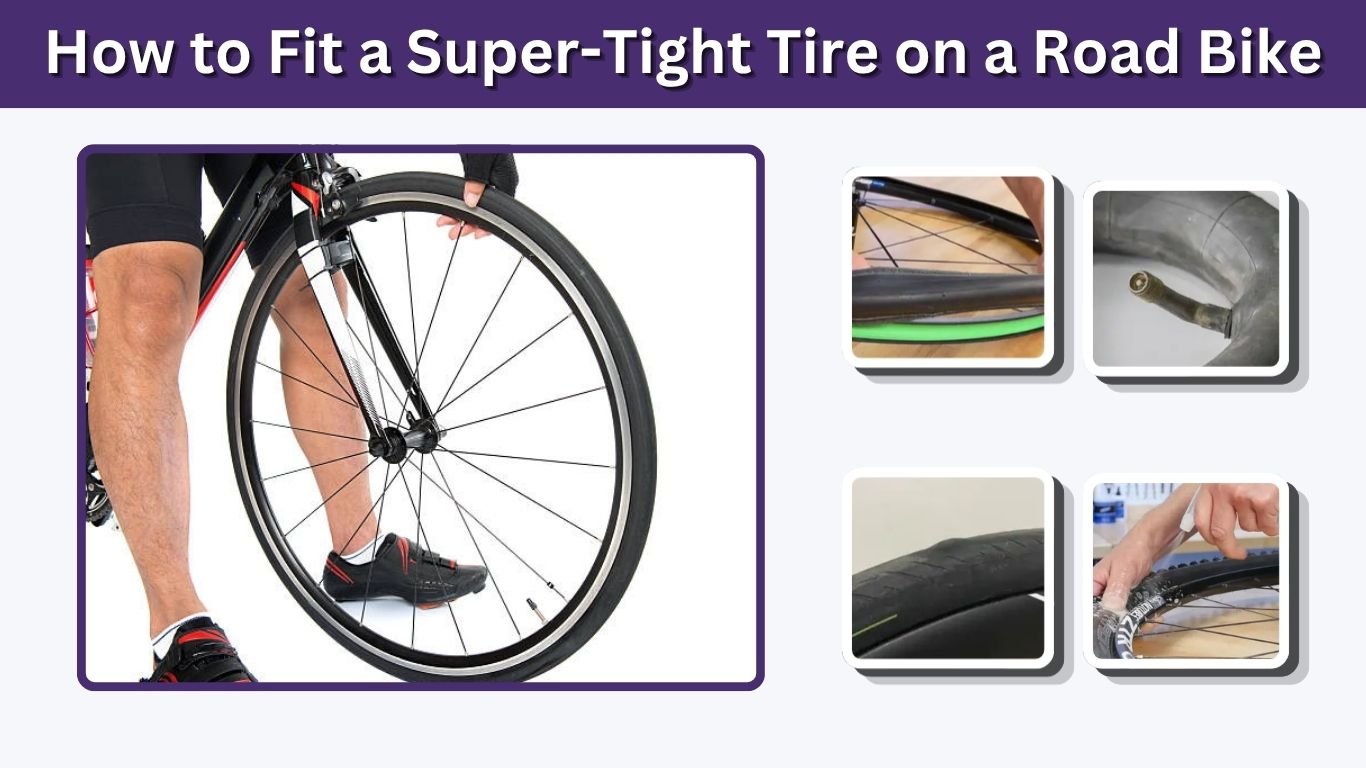 How to Fit a Super-Tight Tire on a Road Bike
