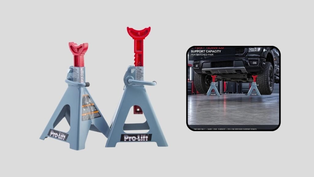  Pro-Lift T-6906D Double Pin Jack Stand Set