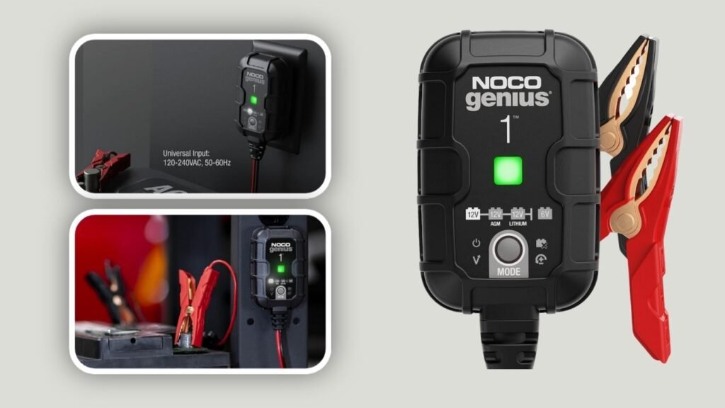 NOCO GENIUS1 Smart Portable Battery Charger