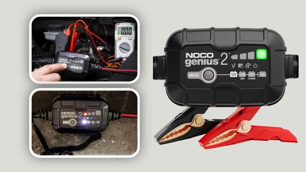 NOCO GENIUS2 Smart Portable Battery Charger