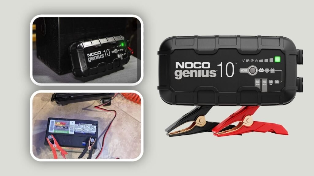 NOCO GENIUS10 Smart Portable Car Battery Charger