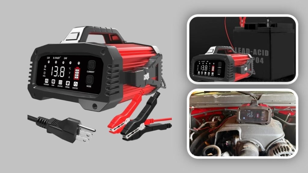 E-FAST 25A Smart Car Battery Charger