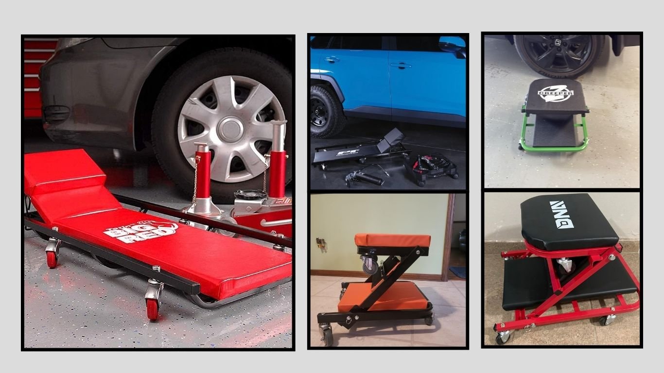 11 Best Car Creepers for Comfortable Garage Work
