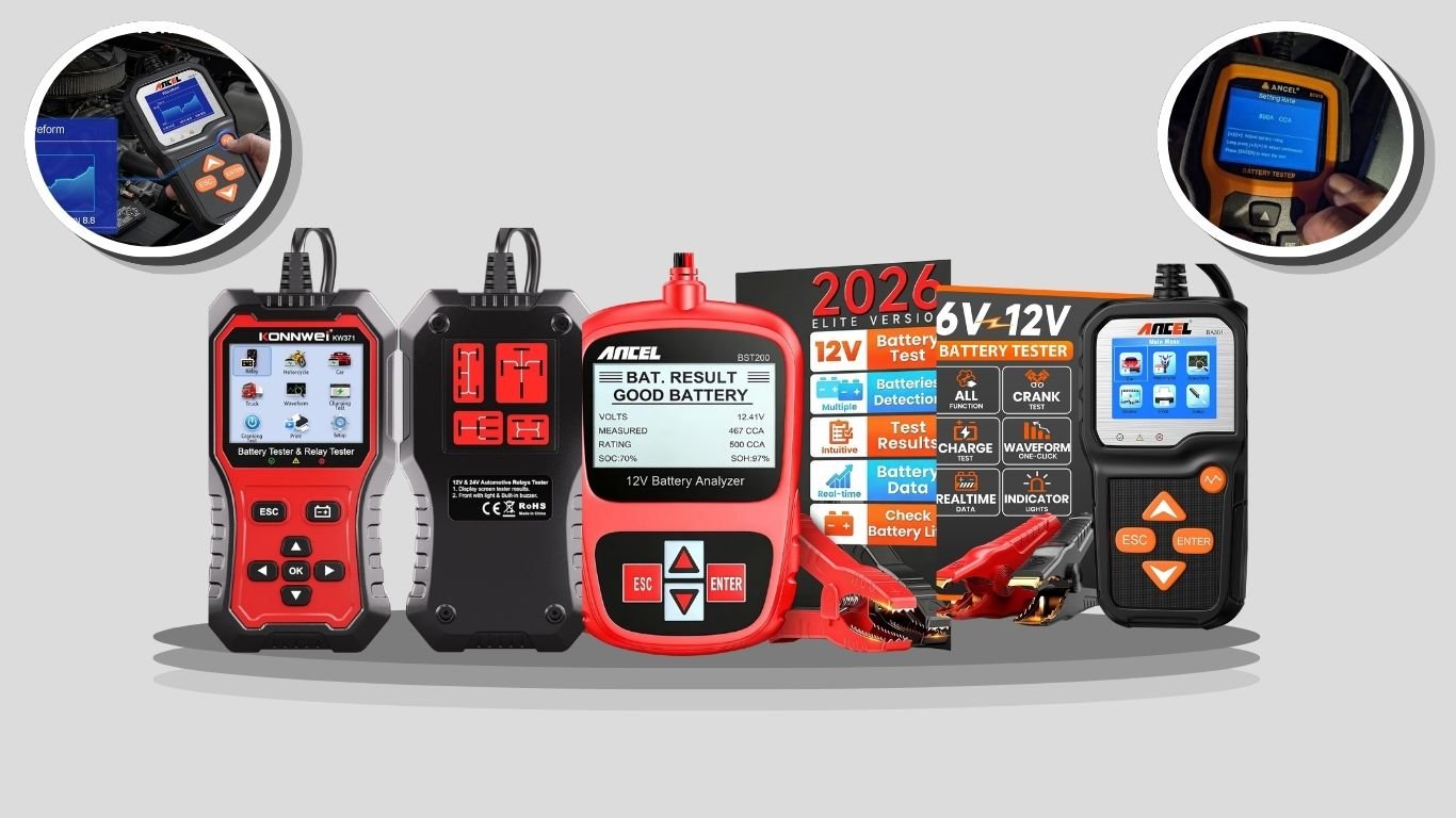 11 Best Automotive Battery Testers for Accurate Results
