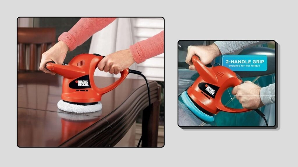 BLACK+DECKER WP900 6-Inch Random Orbit Polisher