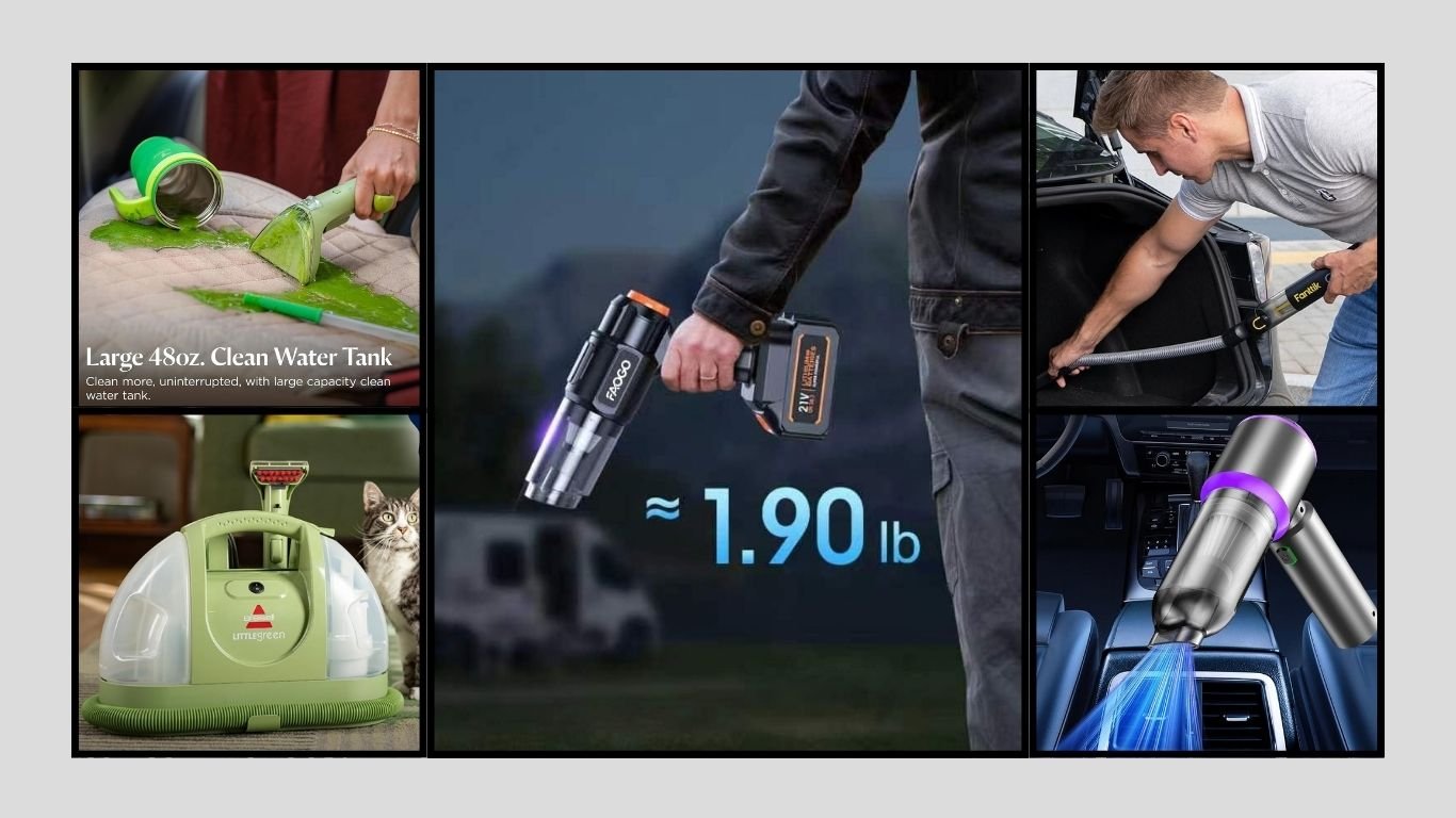 12 Best Portable Car Vacuums for Quick and Easy Cleaning