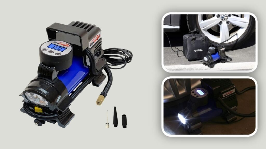 EPAuto 12V Digital Inflator – Best Simple Car Emergency Compressor