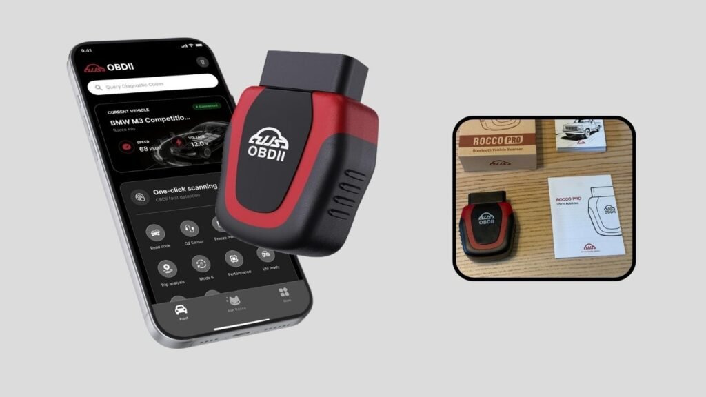 UJS Rocco Pro Bluetooth OBD2 Scanner