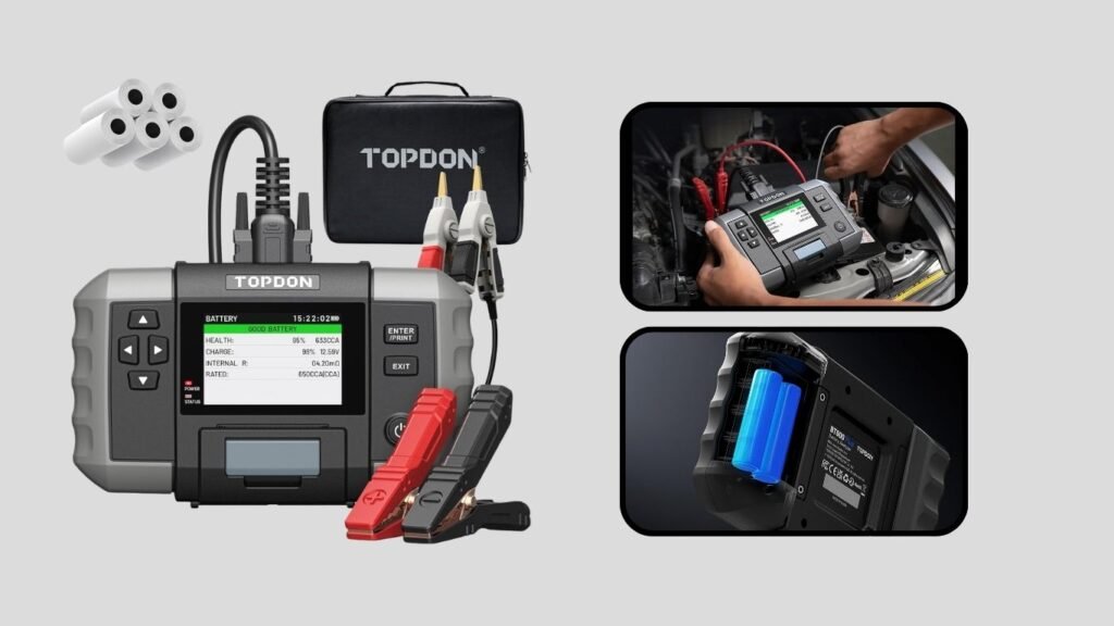 TOPDON BT600 Battery, Cranking & Charging Tester