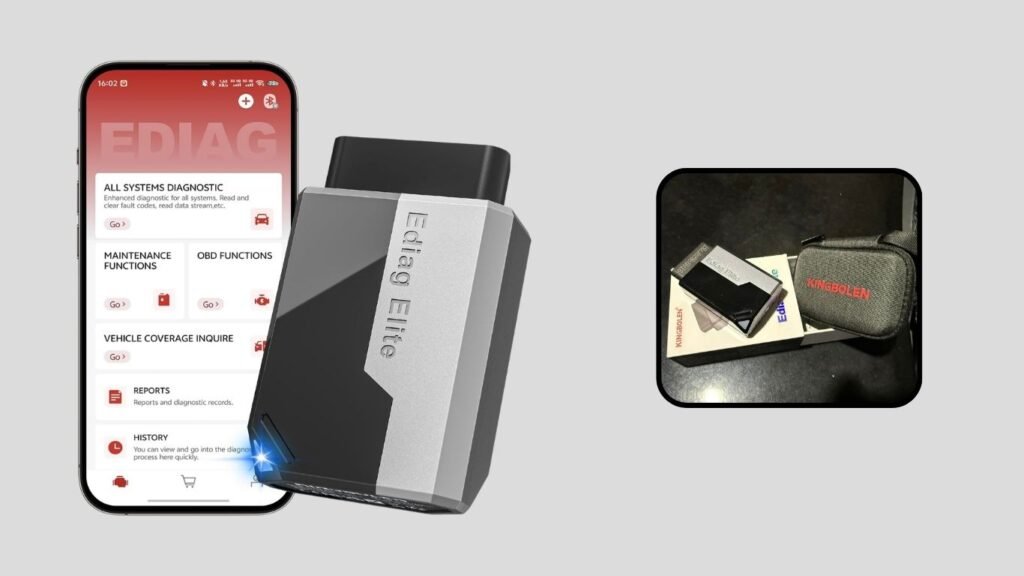 KINGBOLEN Bluetooth Bidirectional Diagnostic Scanner
