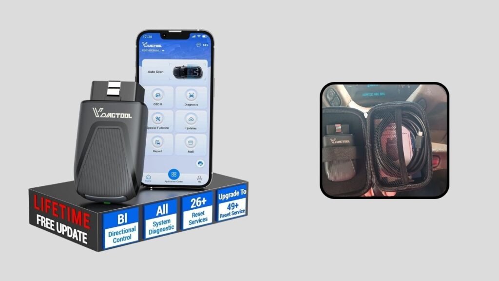 VDIAGTOOL D200 Bidirectional Bluetooth OBD2 Scanner