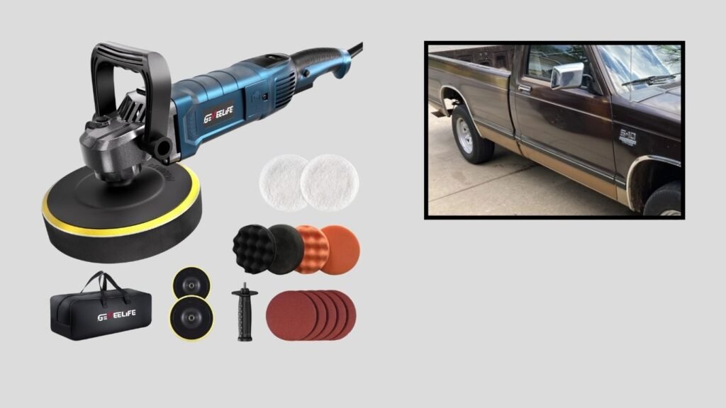 GEVEELIFE Car Polisher 1000–3500 RPM