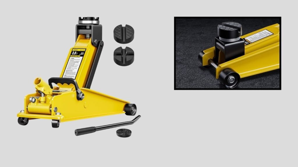 AUTOWN Heavy-Duty 3-Ton Quick-Lift Floor Jack