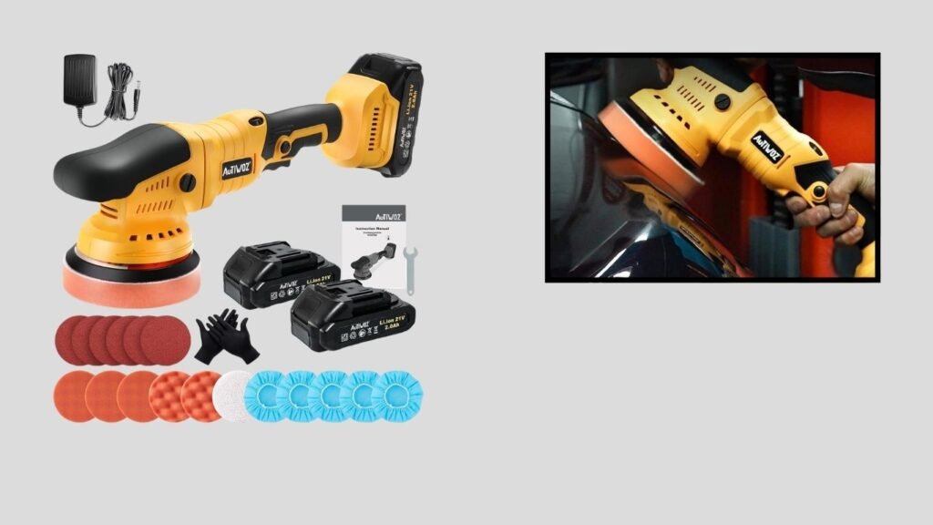 AUTIWOZ Cordless 5-Inch Orbital Polisher