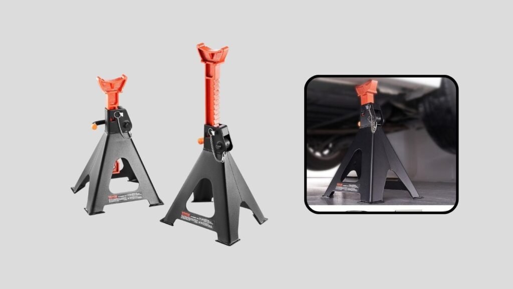 VEVOR Adjustable Locking Jack Stands