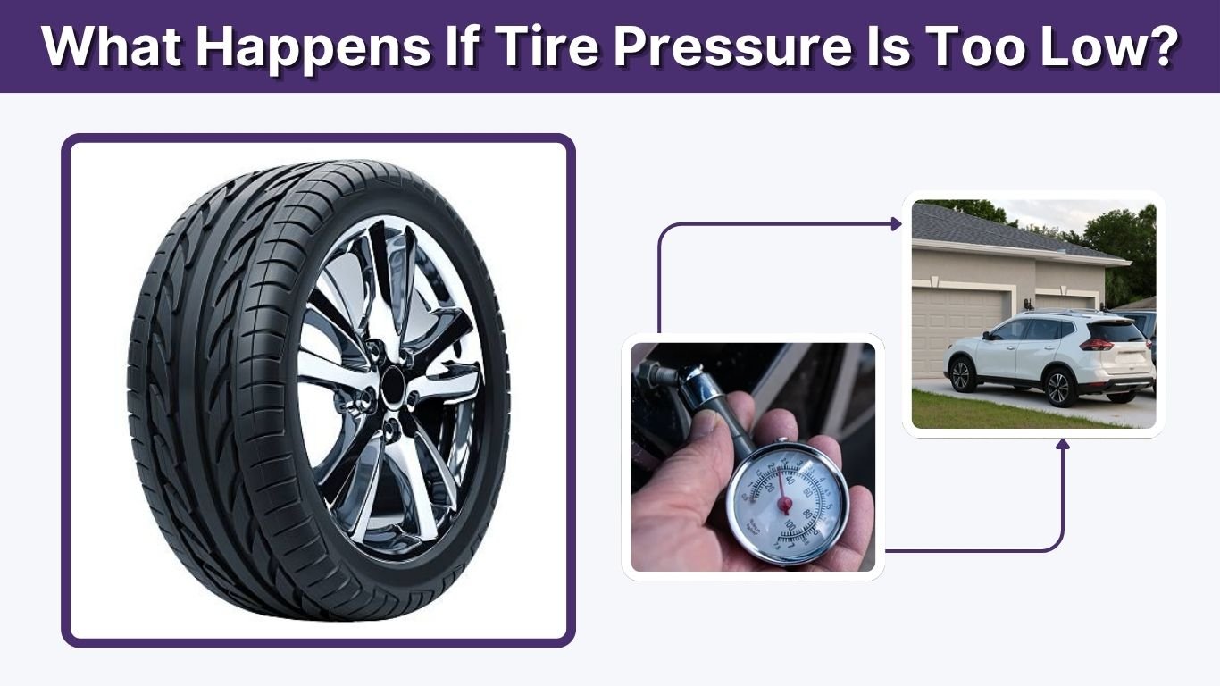 What Happens If Tire Pressure Is Too Low? Risks & Fixes