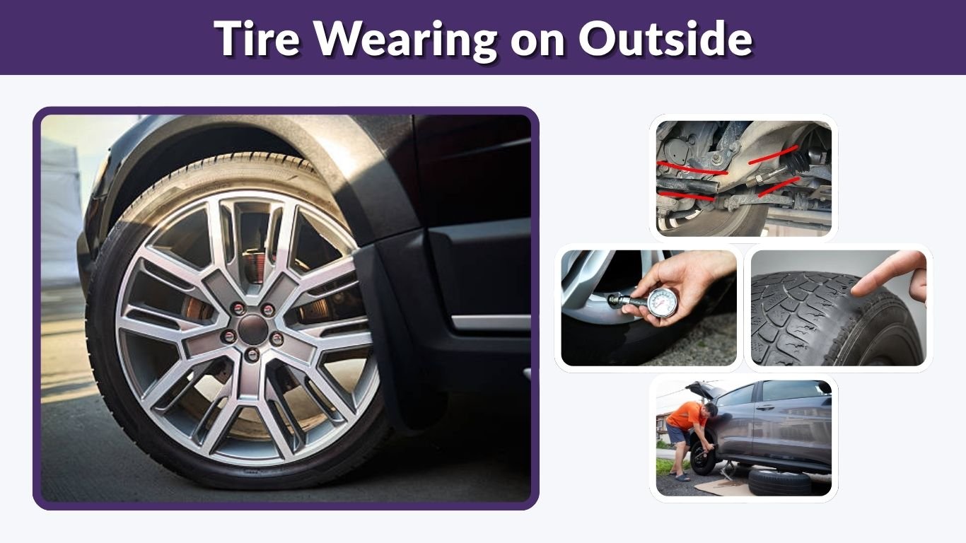 Tire Wearing on Outside: 7 Causes and How to Fix It