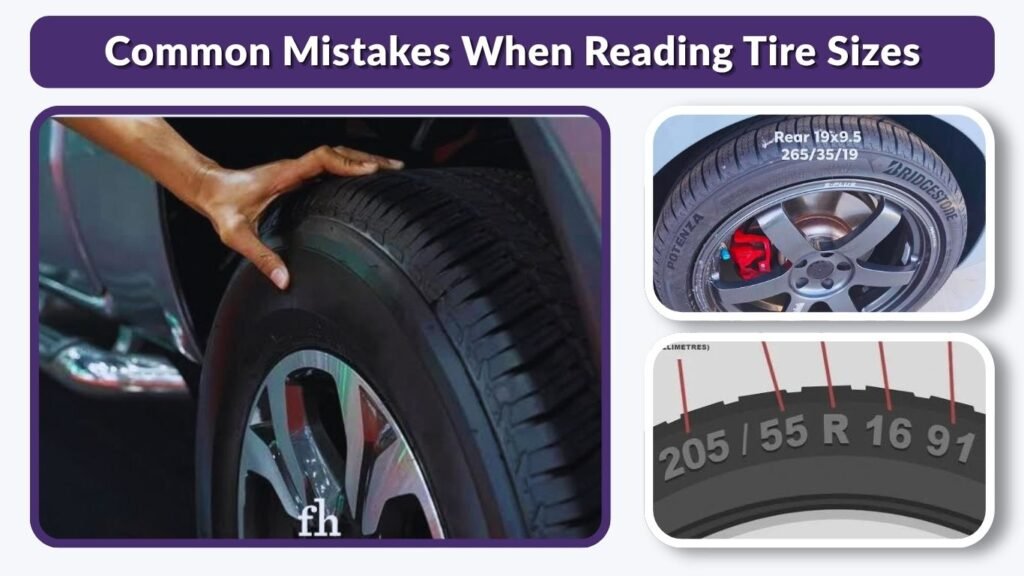 Common Mistakes When Reading Tire Sizes
