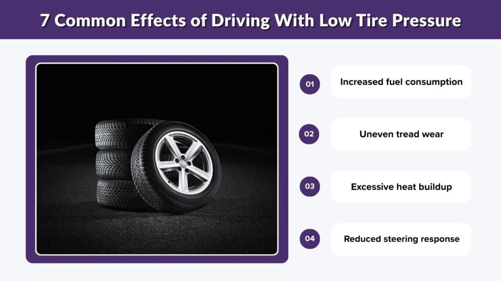 7 Common Effects of Driving With Low Tire Pressure