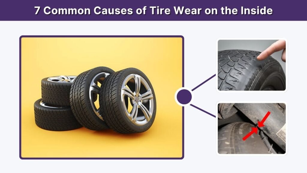 7 Common Causes of Tire Wear on the Inside