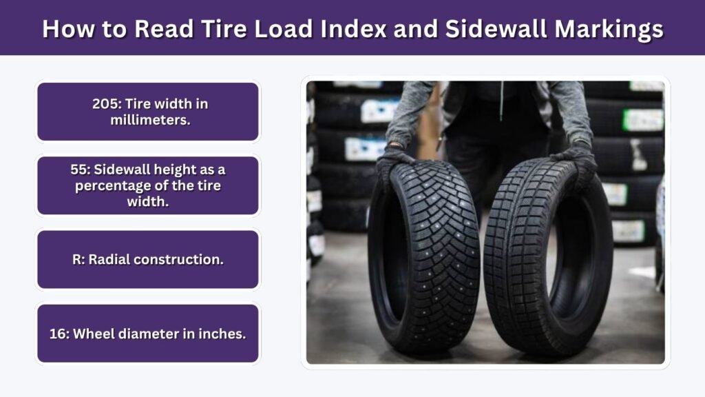 How to Read Tire Load Index and Sidewall Markings
