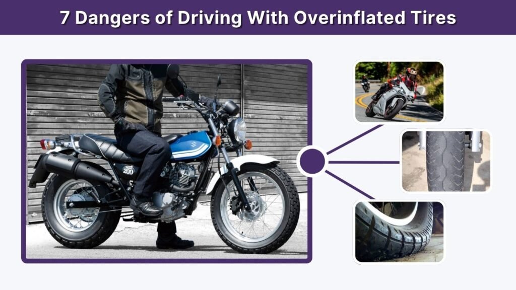 7 Dangers of Driving With Overinflated Tires