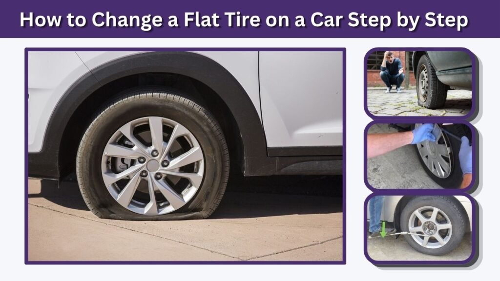 How to Change a Flat Tire on a Car Step by Step
