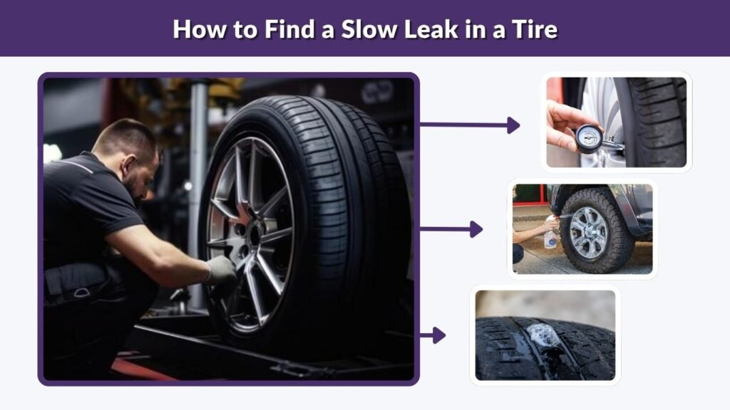 How to Find a Slow Leak in a Tire