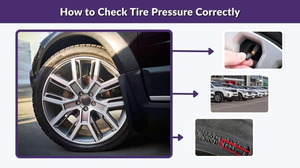 How to Check Tire Pressure Correctly