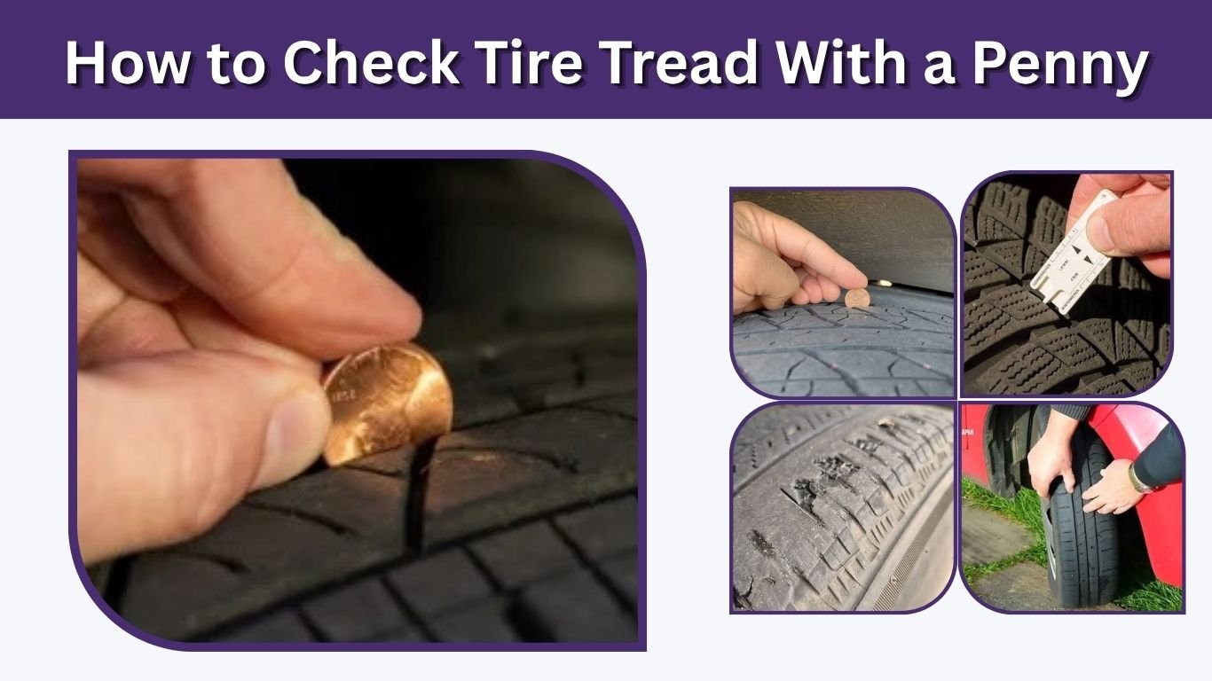 How to Check Tire Tread With a Penny: Easy Guide