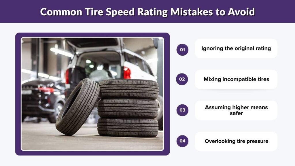 Common Tire Speed Rating Mistakes to Avoid