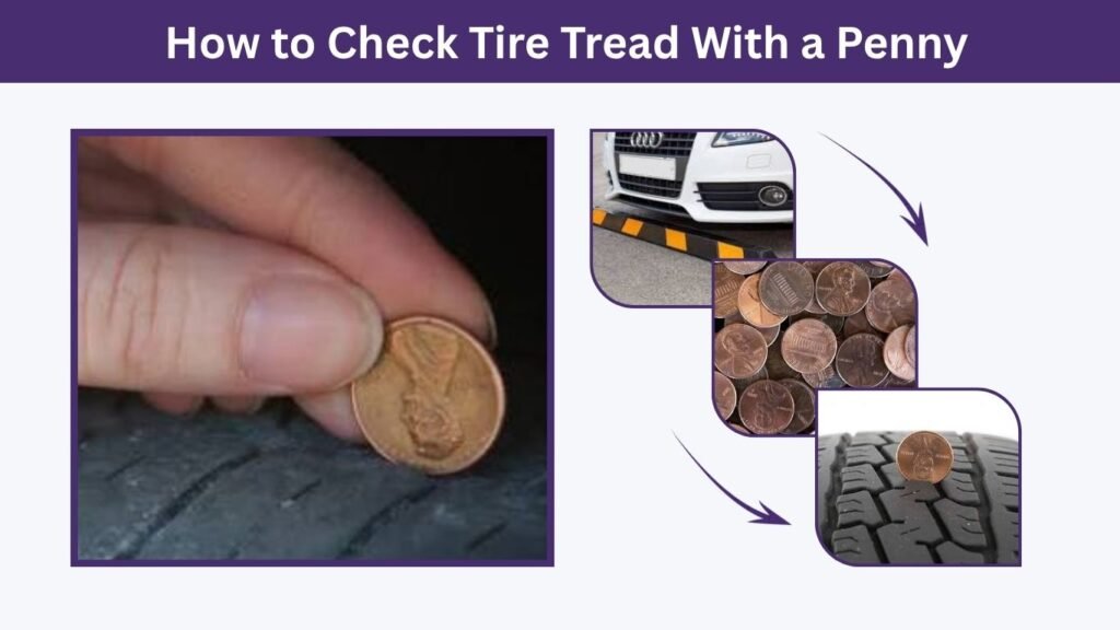 How to Check Tire Tread With a Penny